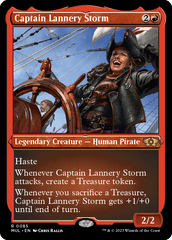 Captain Lannery Storm (0085) - Foil Etched